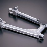 モンキー用スイングアーム NSR50ホイール用 モンキー/ゴリラに、NSR50/80のホイールを装着できるスイングアームです。スイングアーム幅は184~187mmで製作しています。 NSR50/80の12インチホイールを使用し、モンキーを12インチ化することが可能です...