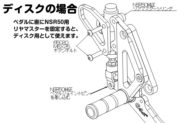 pedaru2 32010バックステップの特徴