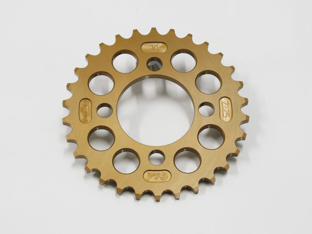 Aluminum Sprocket for Z125 Hard Gold Gcraft ASIA