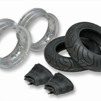 10インチワイドホイールタイヤセット