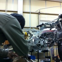 GC-019フレーム 開発中アルミフレーム