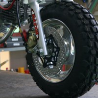 モンキーフロントディスク　４Jワイドホイール