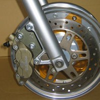 10インチ2.75Jワイドホイールでディスク化する