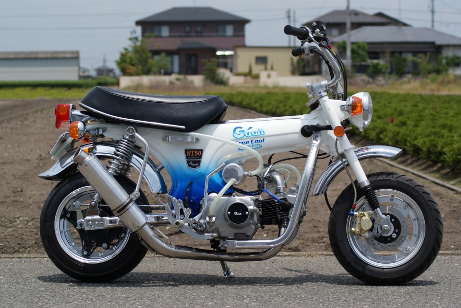 ホンダ ダックス シャリー ワイドスイングアーム 5.5j-