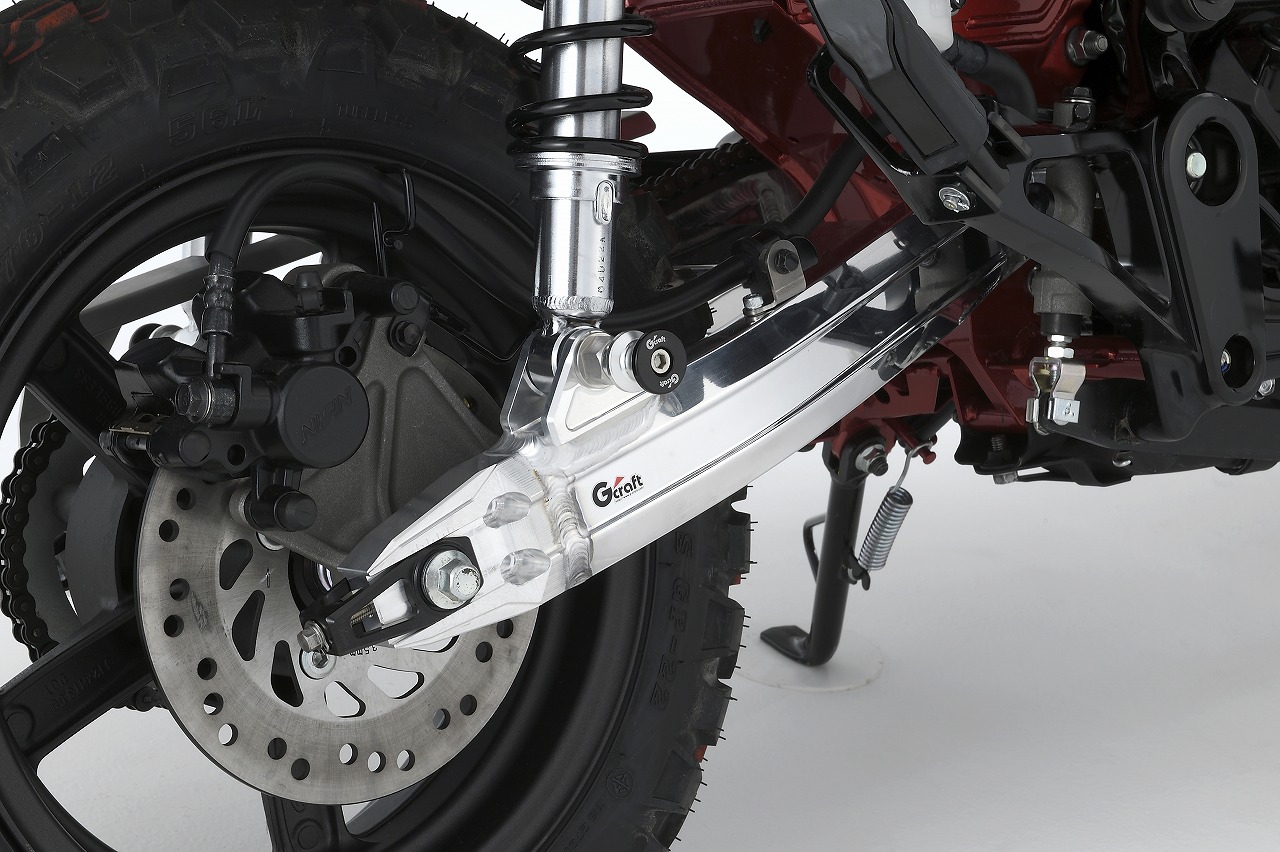 超美品 バイク車パーツ プロト公式ストアGクラフト ジークラフト スイングアーム スタビなし モンキー 10cmロング